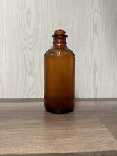 Vintage REAL-KILL Poison Bottle Cook Chemical Co Grip Textured Brown Amber Glass picture