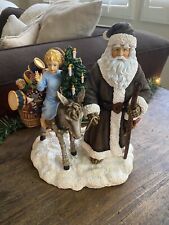 Pipka Memories Of Christmas Figurine Saint Nicholas And The Christkind large picture