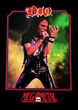 1991 Impel Mega Metal Cards: Ronnie James Dio #17 picture
