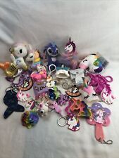 Lot of 30 Unicorn Mermaid Magical Keychains Girly Wish Fun Pink Pop-Its Glitter picture