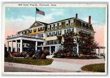c1910's Hotel Pilgrim Building Plymouth Massachusetts MA Antique Postcard picture