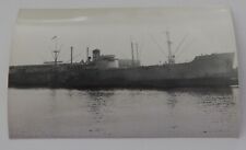 Steamship Steamer CHASTINE MAERSK real photo postcard RPPC picture
