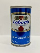 Vintage Labatt's Blue Pilsner Beer Can 12 oz. Empty - Push Tab Intact - Canada picture