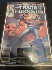The Transformers #1 1984 Newsstand 1st App Autobots & Decepticons 🔑 GD Marvel  picture