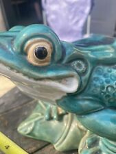 VINTAGE FROG POTTERY  RARE PIECE MARKED WITH “ 54” IN PERFECT CONDITION picture