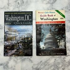 Washington DC Vince’s color guide vintage booklet & quick guide vintage picture