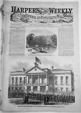 Harper's Weekly April 8, 1865 Original Complete issue. Burning of Columbia, SC.. picture