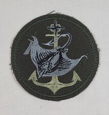 UKRAINIAN NAVAL INFANTRY 7TH SPECIAL OPERATIONS BRIGADE UKRAINE NAVY CAMO PATCH picture