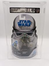 UNCIRCULATED 2008 HASBRO STAR WARS LEGACY COMMANDER GREE R4-D6 AFA GRADED 85 picture