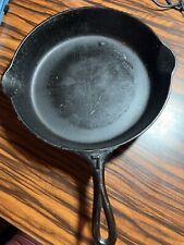 Vintage Lodge #7 No Notch Cast Iron Skillet Heat Ring & Raised Number 7 Mark Y picture