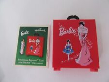 Hallmark 2001 Enchanted Evening Case & Barbie Ornament Mini New in Box picture