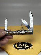 Case Tested 6375 LP Large Stockman Knife Green Bone Handles 1920-1940 nice picture