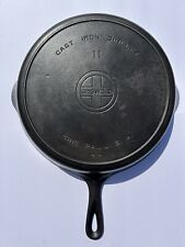 Griswold Cast Iron Skillet #11 Block Logo Heat Ring picture