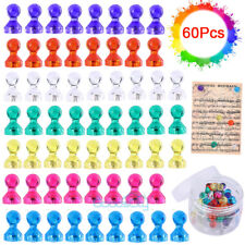 60Pcs Fridge Magnets for Whiteboard Refrigerator Magnets Small & Strong Magnets picture