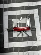 Victorinox Super Tinker Swiss Army Pocket Knife Red NEEDS SHARP - 6768 picture