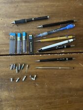 Vintage PENTEL Mechanical Pencil Pencils 8 Japan Lead Pierre Cardin picture