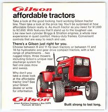 1978 GILSON LAWN TRACTOR Vintage 1970's 5