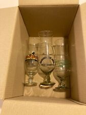 Lot of 3 Vintage Hurricane Glasses 15% Discount and Combined Shipping Savings picture