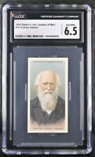 Charles Darwin - 1924 Ogden's Ltd. - Leaders of Men - #15 - CGC 6.5 picture