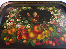   Zhostovo Tray. Vintage. Produced circa 1950-1959, Used. USSR picture