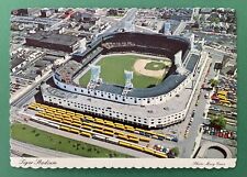 Tiger Stadium Detroit Tigers Glossy Vintage Postcard. Deckle Edged. Aerial Shot. picture