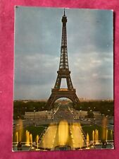 The Eiffel Tower Paris France Postcard picture