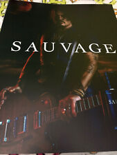 Johnny Depp  Sauvage Eau de Cologne Laminated Poster 22