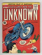 Adventures into the Unknown UK Edition #12 VG- 3.5 1950 picture