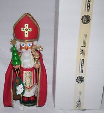 Steinbach Nutcracker St. Nicholas Santa Christmas Legends  Signed 4012/7500 S865 picture