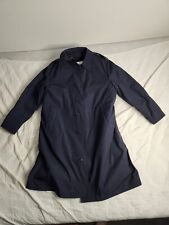 USAF All Weather Trench Coat Mens Size 42R Removable Liner 8405-01-041-9785 Blue picture