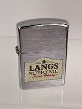 Vintage Lang’s Supreme Scotch Whisky Advertising Lighter picture