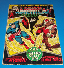 Captain America And The Falcon #144 -(1971) - 1st Femme-Force -KEY - GD/VG 3.0 picture