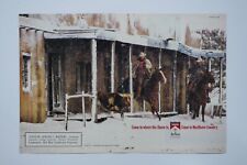 Marlboro Man Men In Snow Vintage 1994 Original Center Fold Print Ad 16 x 11 picture