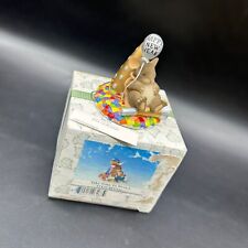 Vintage Fitz and Floyd Charming Tails Figurine 2001 Take Time to Dream New Years picture