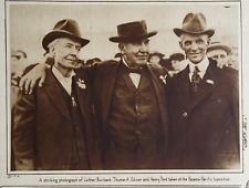 1915 Newspaper Sunday Picture Page - Henry Ford, Thomas Edison, Luther Burbank picture