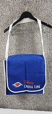 Walt Disney World Disney Cruise Line Blue Tote Bag Canvas Packable Foldable Bag picture