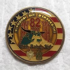 AUTHENTIC 1st ENGINEER 1ID BLUE BABE SIR 82nd DUKES DUTY 1ST RARE CHALLENGE COIN picture