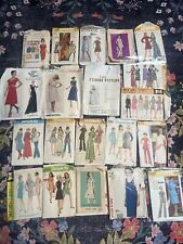 vintage sewing pattern lot picture
