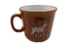 Ceramic 20oz Fall 'Let's Get Cozy' Coffee Mug BB01B15011 picture