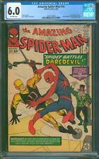 Amazing Spider-Man #16 🌟 CGC 6.0 🌟 1st Daredevil Crossover Silver Age 1964 picture