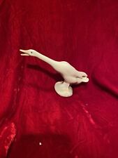 Lladro Spanish Porcelain Honking Goose Figurine -Vintage Spring Decor 6.5 in NM picture