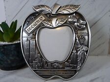 Metal New York City Big Apple picture Frame Holds 2 1/2