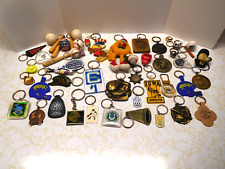 45 Vintage Sports/Games/Pastimes Keychains ~ Broncos, Hawkeyes, Olynpics, U of M picture