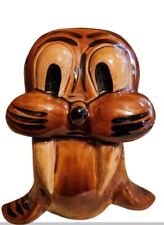 Vintage 1960's California original  'Wally The Walrus' cookie jar  picture