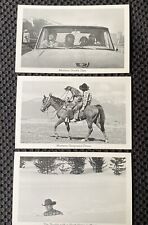 3 Vintage DuckBoy Postcards Paul Stanton Horses Dogs Cowboys Humor Montana picture