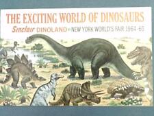1964-1965 Sinclair Dinoland New York World's Fair Booklet B6S3 picture