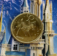 WDW Walt Disney World 50th Anniversary Commemorative Gold Medallion Coins Bambi picture