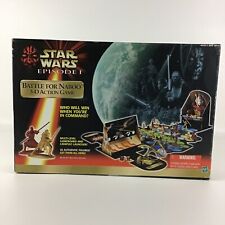 Star Wars Episode 1 Battle For Naboo 3D Action Board Game Vintage 1999 Hasbro picture