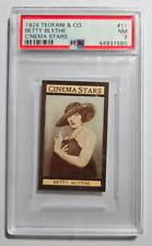 1924 TEOFANI CINEMA STARS #11 BETTY BLYTHE  PSA 7 NM HIGEST GRADED POP 1 picture