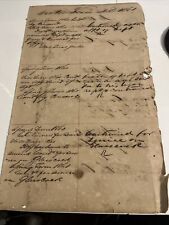 Vintage Handwritten Document 1860s Texas Legal Court Proceeding  Civil Docket picture